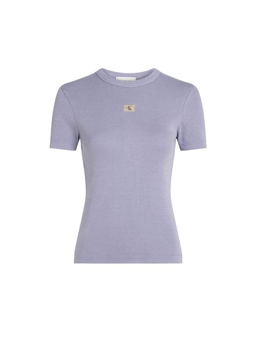 CALVIN KLEIN T-shirt slim in cotone a costine CALVIN KLEIN | J20J225244VFV